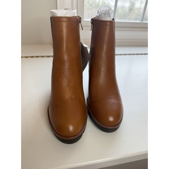 NEW Verney Weatherproof Ankle Boot Brown Leather Women's Sz US 7.5 $220 [jb] - Picture 8 of 16